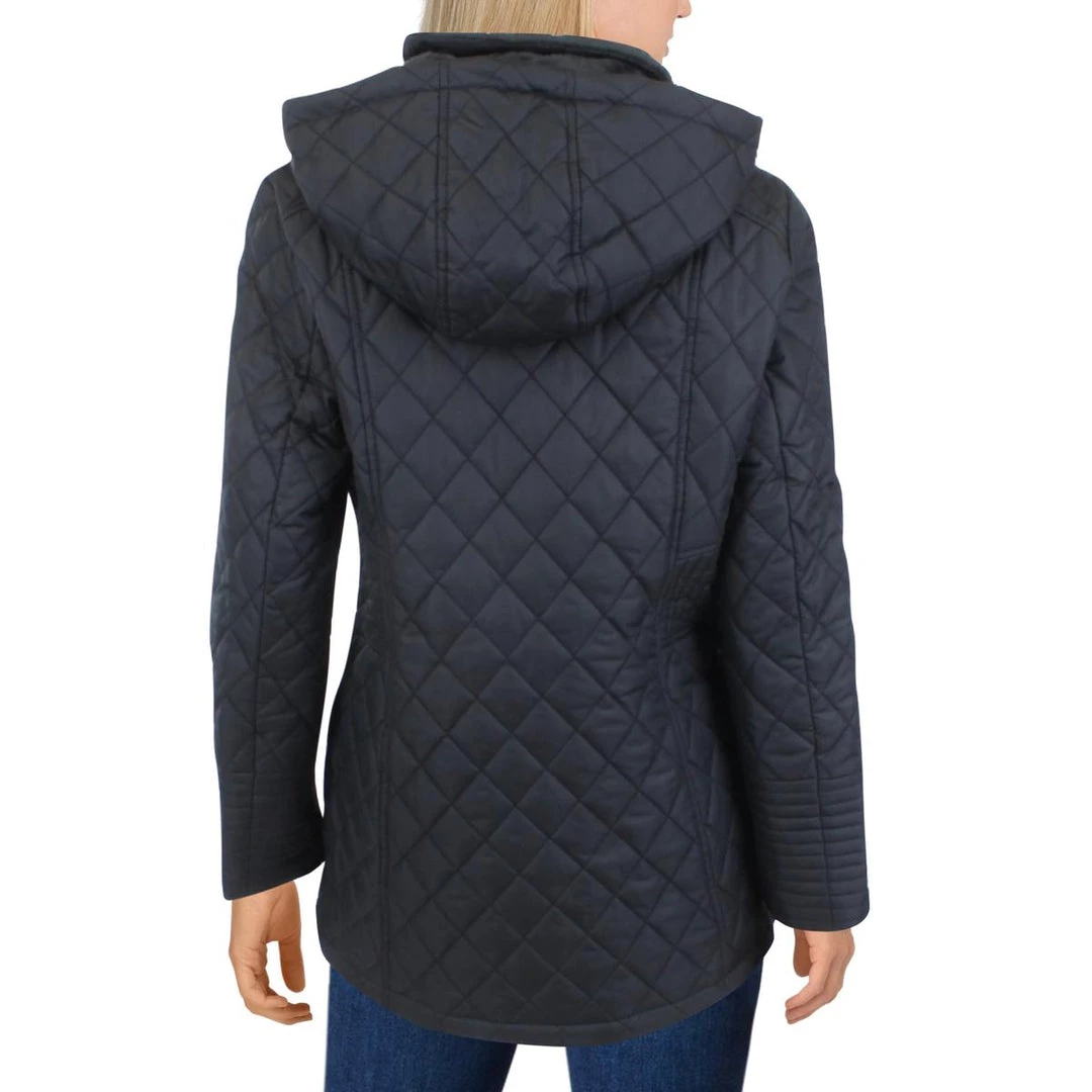 INTL d.e.t.a.i.l.s Womens Lightweight Short Quilted Coat 2 INTL d.e.t.a.i.l.s Womens Lightweight Short Quilted Coat - Image 2
