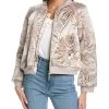 Josie Natori Wintertide Jacquard Jacket - women