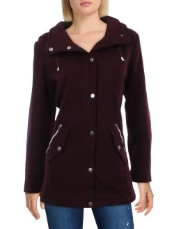 INTL d.e.t.a.i.l.s Womens Lightweight Short Overcoat