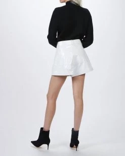 The Kooples Leather White Shorts in White - women 8 The Kooples Leather White Shorts in White - women -Cult of Individuality shop 150e8823eec542208d0c9083dcb1f873 1080x