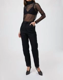 The Kooples Suit Pants in Black - women