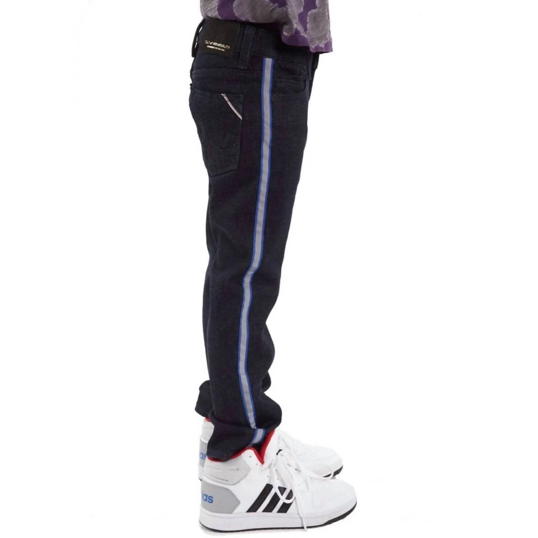 Cult Of Individuality Boy'S Slim Straight Stretch Denim Jean in Rinse - kids 2 Cult Of Individuality Boy'S Slim Straight Stretch Denim Jean in Rinse - kids - Image 2