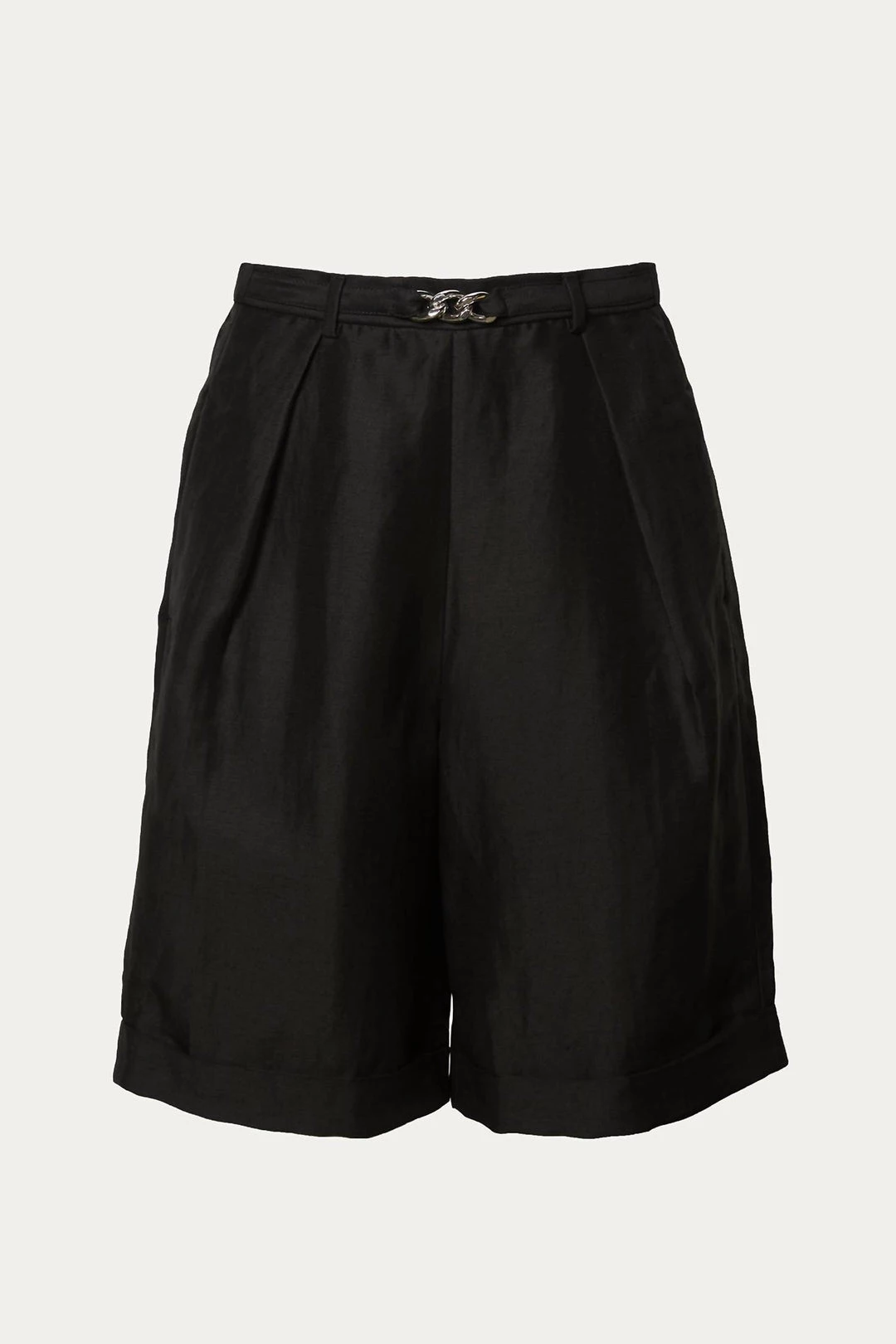 The Kooples Bermuda Shorts in Black - women 2 The Kooples Bermuda Shorts in Black - women - Image 2