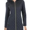 INTL d.e.t.a.i.l.s Womens Lightweight Short Quilted Coat