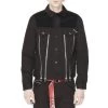 Cult Of Individuality Men'S Whiskey Jacket in Rigid Black