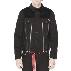 Cult Of Individuality Men'S Whiskey Jacket in Rigid Black
