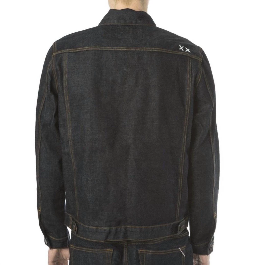 Cult Of Individuality Men'S Denim Jacket "Water Resistant" in Blue Dry 2 Cult Of Individuality Men'S Denim Jacket "Water Resistant" in Blue Dry - Image 2