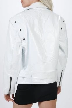 The Kooples Leather Jacket in White - women -Cult of Individuality shop 474da6775bc348c8a93c1888ce4ff067 1080x