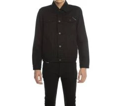 Cult of Individuality shop 44 Cult Of Individuality Men'S Core Type Ii Denim Jacket in Black