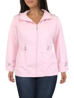 INTL d.e.t.a.i.l.s Womens Lightweight Midi Raincoat