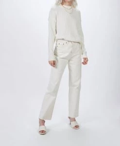 The Kooples White Denim in White - women