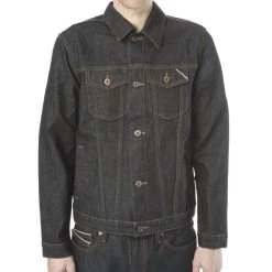 Cult of Individuality shop 48 Cult Of Individuality Men'S Denim Jacket "Water Resistant" in Blue Dry