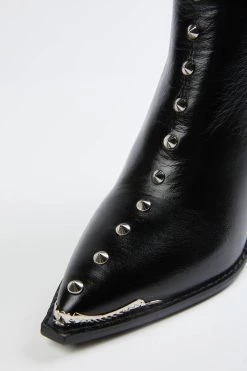 The Kooples Heeled Leather Ankle Boots With Studs in Black - women 9 The Kooples Heeled Leather Ankle Boots With Studs in Black - women -Cult of Individuality shop 6f51b79a66e0448bbea1f4f5fc5bcc02 9f50424a 3545 45f2 bb15 231388468400 1080x