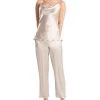 Josie Natori Key Long Silk Cami - women