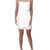 Likely Mezza Womens Lace Trim Sleeveless Mini Dress