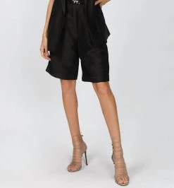 The Kooples Bermuda Shorts in Black - women