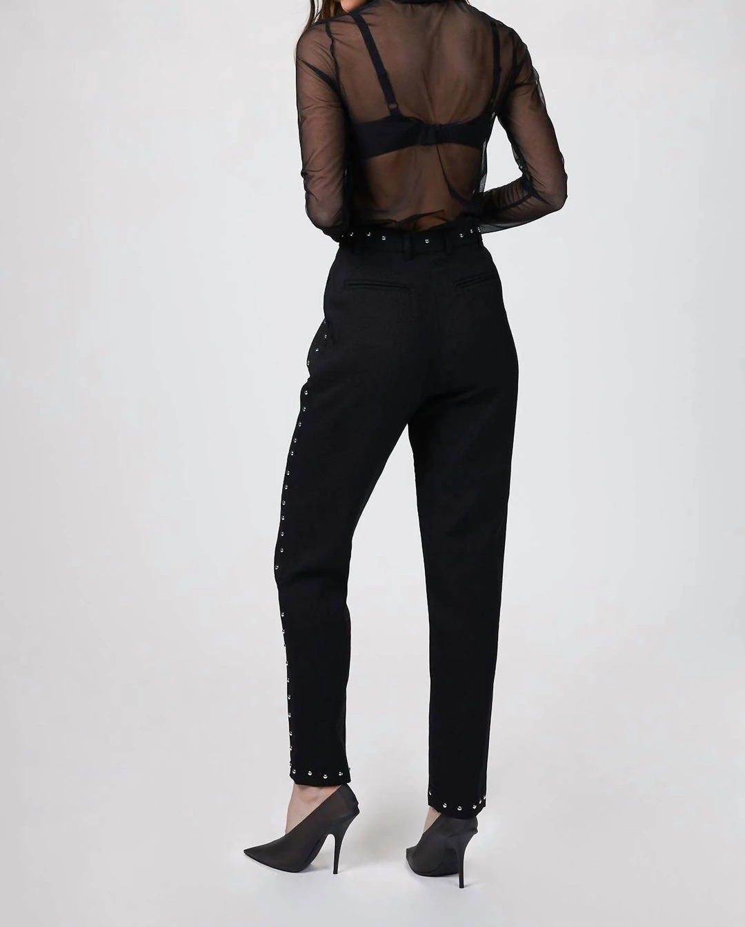 The Kooples Suit Pants in Black - women 3 The Kooples Suit Pants in Black - women - Image 3