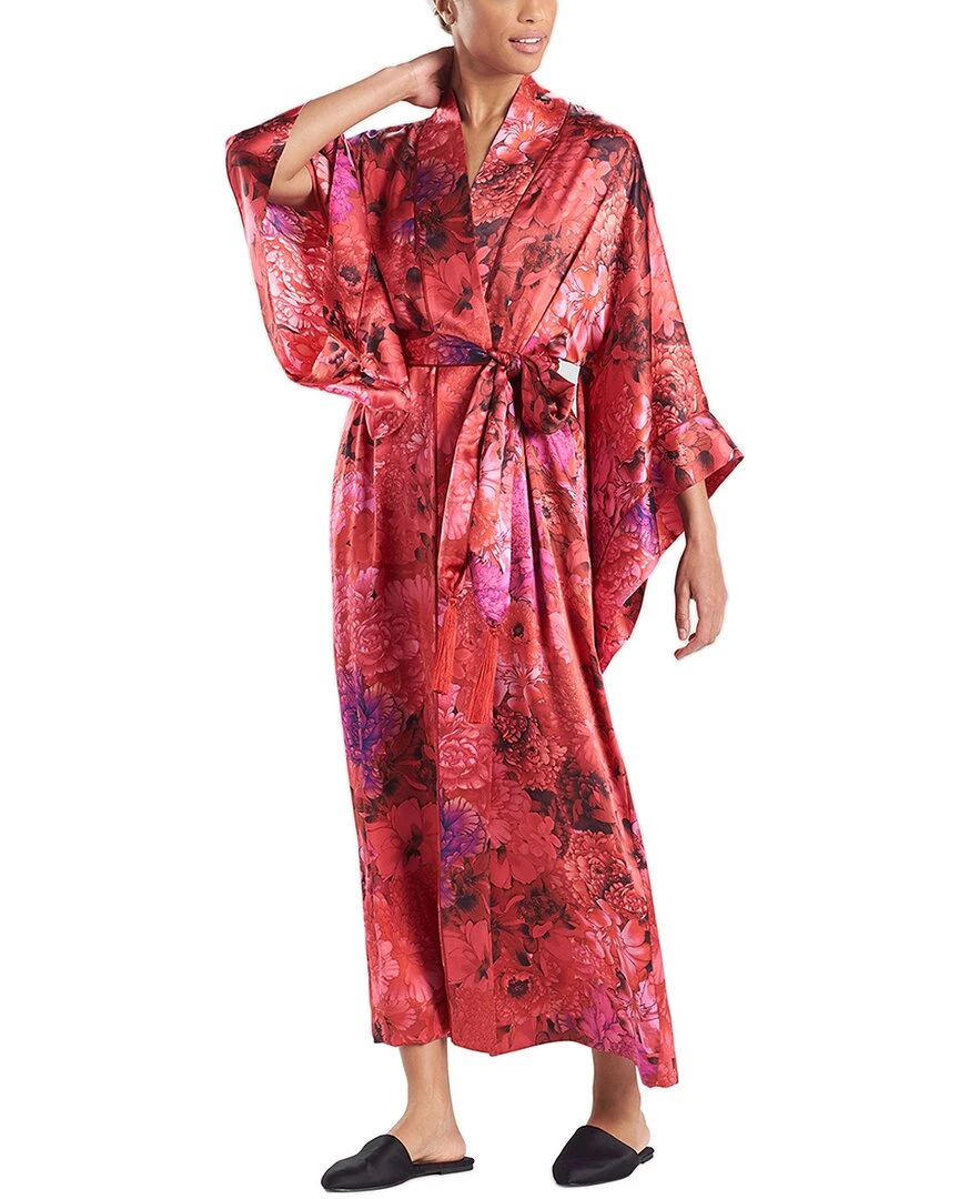 Josie Natori Imperial Silk Robe - women 1 Josie Natori Imperial Silk Robe - women