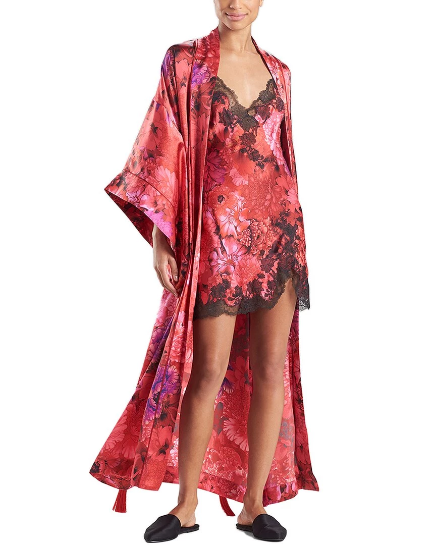 Josie Natori Imperial Silk Robe - women 2 Josie Natori Imperial Silk Robe - women - Image 2