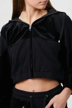 The Kooples Dual Fabric Sweatshirt in Black - women 8 The Kooples Dual Fabric Sweatshirt in Black - women -Cult of Individuality shop c2ff7de0901b40faaa46ddd215a3f16e 70f121f2 3193 48f9 bb1f 94ce2ed93c4d 1080x