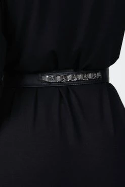 The Kooples Leather Belt With Chain in Black - women 11 The Kooples Leather Belt With Chain in Black - women -Cult of Individuality shop c3780d99997b40c68b8c7a5cd861367f 1080x