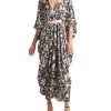 Josie Natori Yasugi Silk Kai Caftan - women