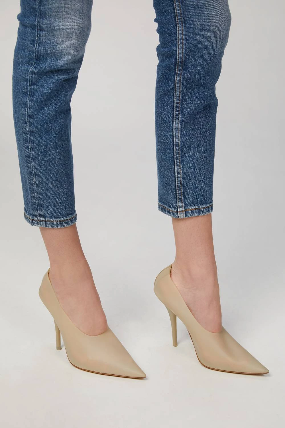 The Kooples Button Fly Jeans in Light Blue - women 5 The Kooples Button Fly Jeans in Light Blue - women - Image 5