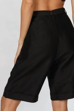 The Kooples Bermuda Shorts in Black - women 9 The Kooples Bermuda Shorts in Black - women -Cult of Individuality shop d8aa7fa0b6354d268152027d6f2bcd7b 915da46d ff4a 4485 a41a 49d58d96c12b 1080x