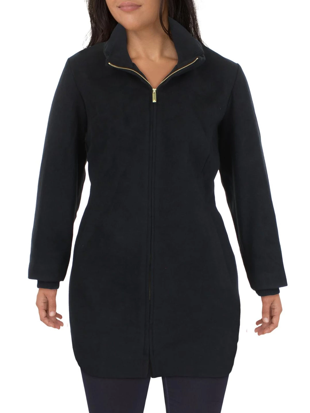 INTL d.e.t.a.i.l.s Plus Womens Heavy Warm Walker Coat 1 INTL d.e.t.a.i.l.s Plus Womens Heavy Warm Walker Coat