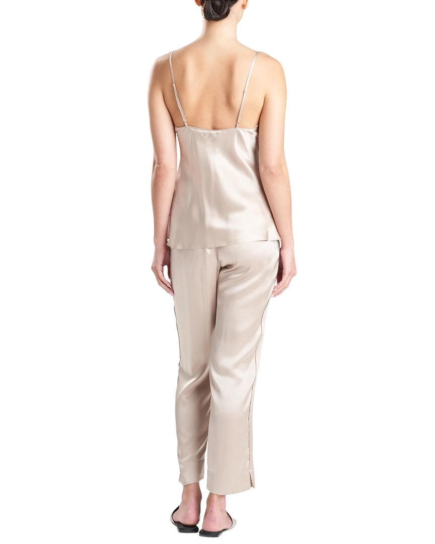 Josie Natori Key Long Silk Cami - women 2 Josie Natori Key Long Silk Cami - women - Image 2