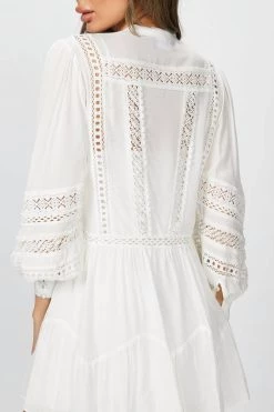 The Kooples Dress With Lace Detailing in White - women 10 The Kooples Dress With Lace Detailing in White - women -Cult of Individuality shop eb8419c597dc4fa8a7bafe116c6cf33b ddff43f2 dc9c 4fcc a147 d5cc0a083ab9 1080x