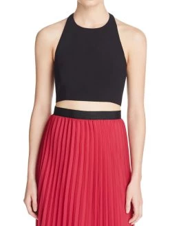 Likely Oakley Womens Sleeveless Halter Crop Top