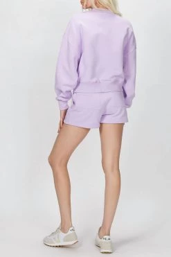 The Kooples Sweatshirt With Logo in Purple - women 7 The Kooples Sweatshirt With Logo in Purple - women -Cult of Individuality shop f76616991f9342c2bce2be8d2e00877a 1080x