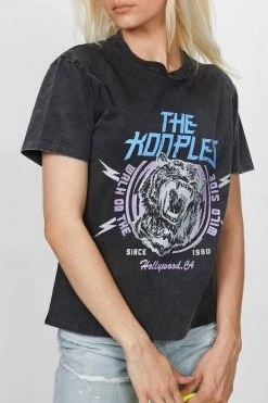 The Kooples T-Shirt With Tiger Print in Black - women 8 The Kooples T-Shirt With Tiger Print in Black - women -Cult of Individuality shop faf0250139d545fe9f091b499f1883b7 1080x