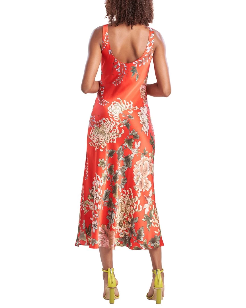 Josie Natori Kairaku Garden Silk Plunging Gown - women 2 Josie Natori Kairaku Garden Silk Plunging Gown - women - Image 2